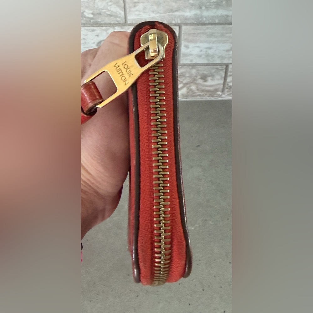 Authentic Louis Vuitton Empriente Red Wallet with COA and dustbag - Picture 11 of 11